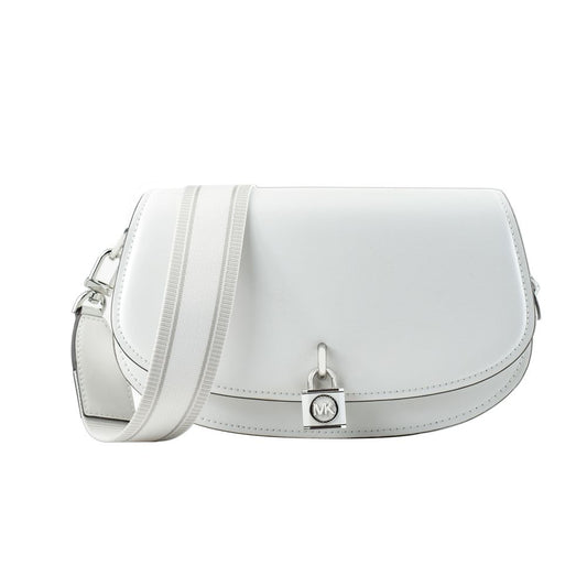 Michael Kors White Leather Shoulder Bag 1728,67434610848,Bags,Michael Kors,New with tags,Shoulder Bags - Bags,White,Women