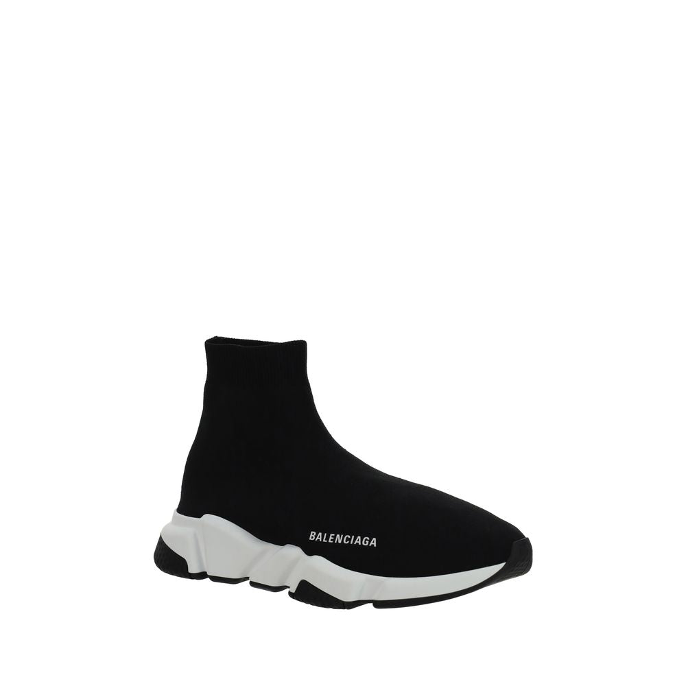 Balenciaga Black Elastane Athletic Sneakers 1728,72470364320,Athletic - Sneakers - Shoes,Balenciaga,Black,EU40/US7,EU41/US8,EU42/US9,EU43/US10,EU44/US11,EU45/US12,Men,New with tags,Shoes,Sneakers - Shoes
