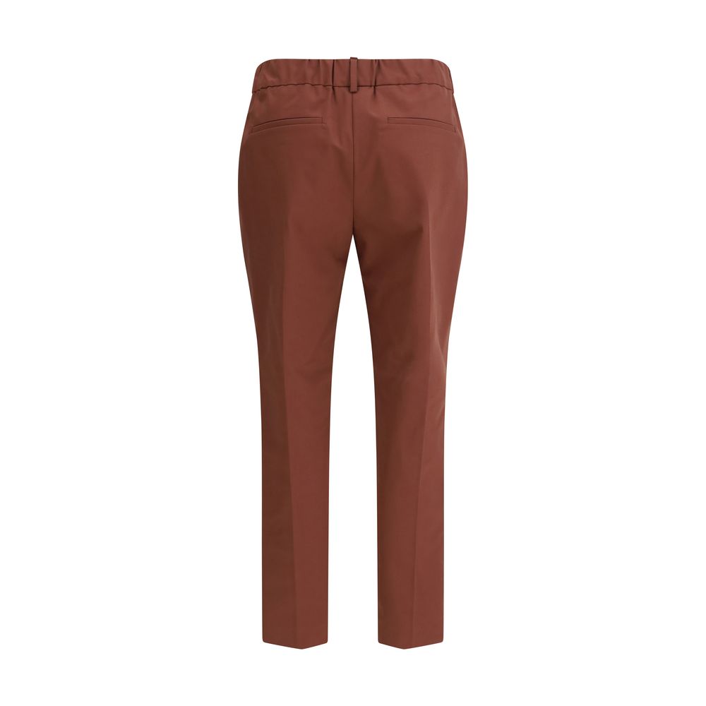 Brunello Cucinelli Multicolor Cotton Casual Pants 1728,72470364320,Brunello Cucinelli,Casual Pants - Pants - Clothing,Clothing,IT40 | M,IT42 | L,IT44 | L,IT46|XL,Multicolor,New with tags,Pants - Clothing,Women