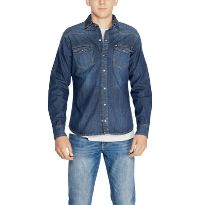 Gas Blue Denim Shirt