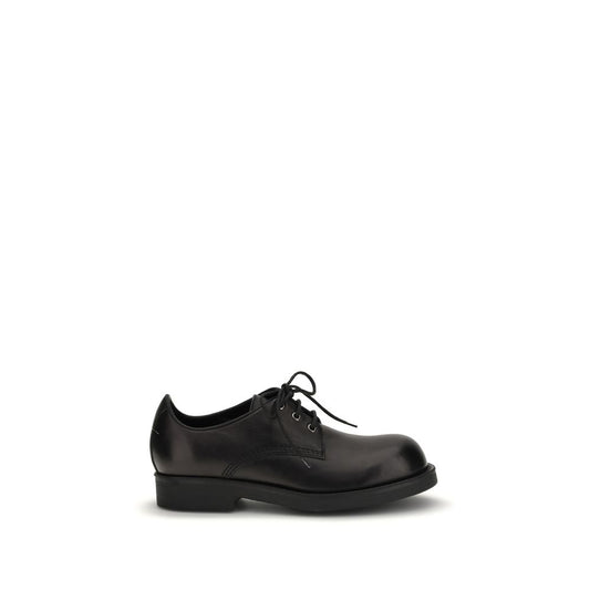 MM6 Black Calf Leather Bos Taurus Oxfords And Derbies 1728,72470364320,Black,EU41/US8,EU43/US10,EU45/US12,Men,MM6,New with tags,Oxfords and Derbies - Shoes,Shoes