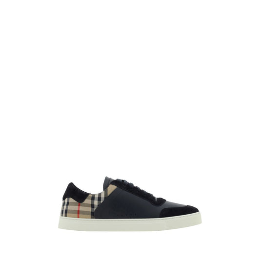 Burberry Multicolor Calf Leather Bos Taurus Low Top Sneakers 1728,72470364320,Burberry,EU40/US7,EU46/US13,Low Tops - Sneakers - Shoes,Men,Multicolor,New with tags,Shoes,Sneakers - Shoes