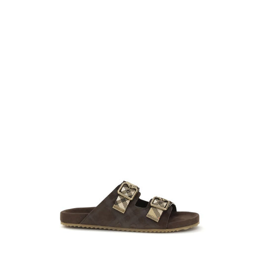 Burberry Brown Rubber Flat Sandals 1728,72470364320,Brown,Burberry,EU39/US6,EU40/US7,EU42/US9,EU43/US10,EU44/US11,EU45/US12,EU46/US13,Flat - Sandals - Shoes,Men,New with tags,Sandals - Shoes,Shoes
