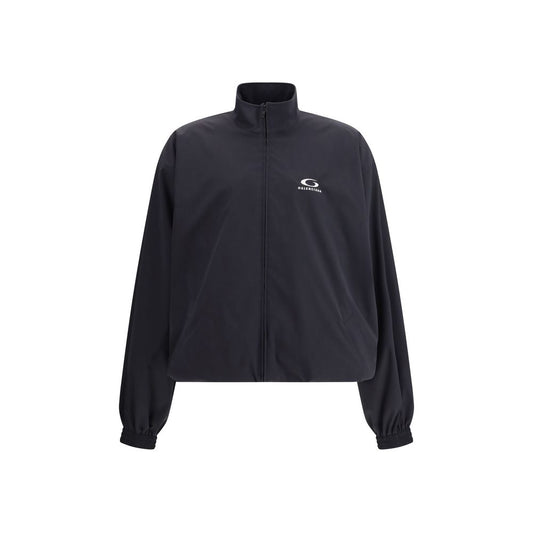 Balenciaga Black Polyester Shell Jacket 1728,72470364320,Balenciaga,Black,Clothing,Jackets & Coats - Clothing,L,M,Men,New with tags,Shell Jackets - Jackets & Coats - Clothing