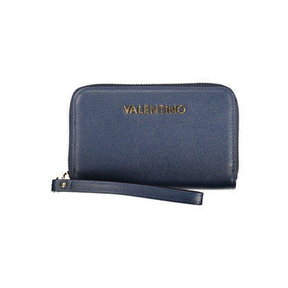 Valentino Blue Polyethylene Wallet