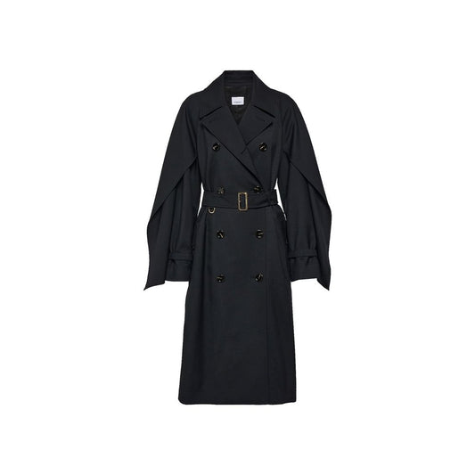 Burberry Black Polyester Coat 1728,40,75611013280,Black,Burberry,Clothing,Coats - Jackets & Coats - Clothing,Jackets & Coats - Clothing,New with tags,Women