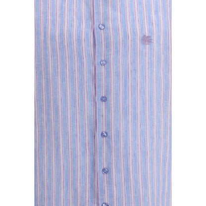 Etro Multicolor Linen Pattern Shirt 1728,38,39,40,41,42,43,72470364320,Clothing,Etro,Men,Multicolor,New with tags,Pattern - Shirts - Clothing,Shirts - Clothing