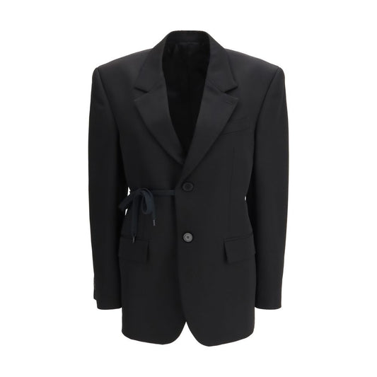 Balenciaga Black Wool Jackets And Coat 1728,72470364320,Balenciaga,Black,Clothing,IT38 | S,IT40 | M,Jackets & Coats - Clothing,New with tags,Women