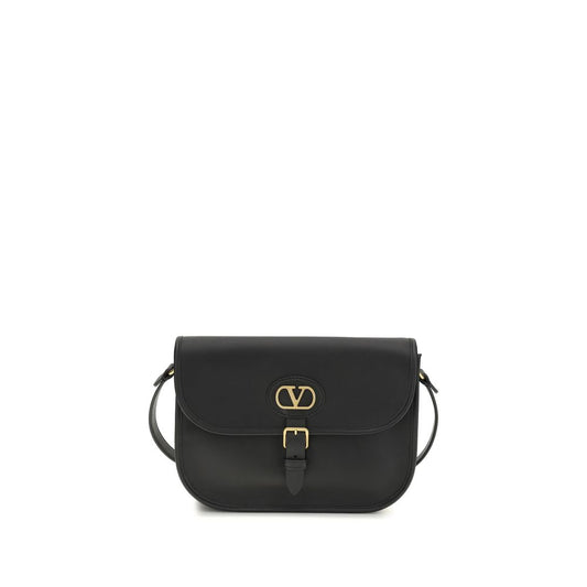 Valentino Garavani Black Calf Leather Bos Taurus Shoulder Bag 1728,72470364320,Bags,Black,Men,New with tags,Shoulder Bags - Bags,Valentino Garavani