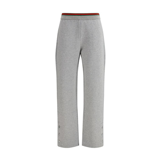 Gucci Gray Cotton Casual Pants 1728,72470364320,Casual Pants - Pants - Clothing,Clothing,Gray,Gucci,New with tags,Pants - Clothing,S,Women,XS