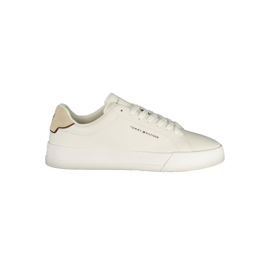 Tommy Hilfiger Bianco Polyurethane Men Sneaker 1728,67403481248,Athletic - Sneakers - Shoes,EU40/US7,EU41/US8,EU42/US9,EU43/US10,EU44/US11,EU45/US12,EU46,Men,New with tags,Shoes,Sneakers - Shoes,Tommy Hilfiger,White