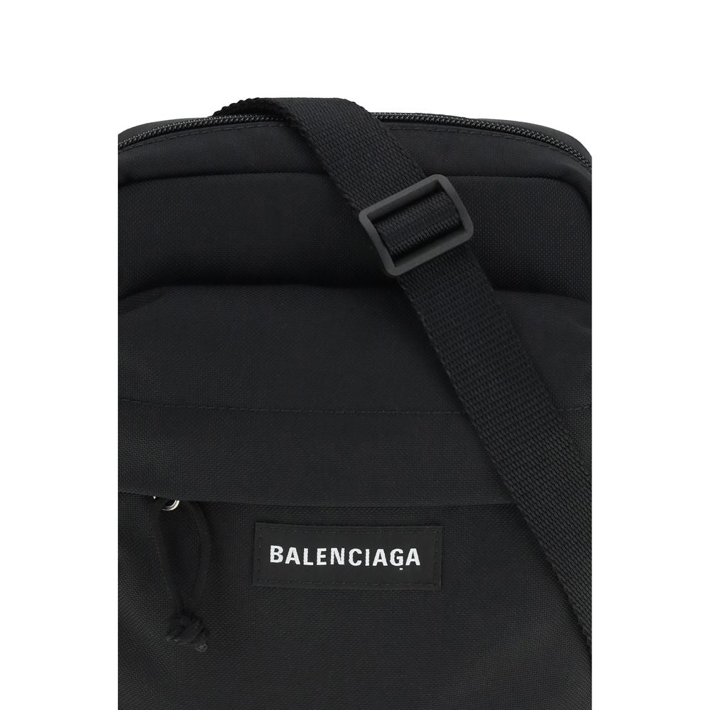 Balenciaga Black Polyamide Shoulder Bag 1728,72470364320,Bags,Balenciaga,Black,Men,New with tags,Shoulder Bags - Bags