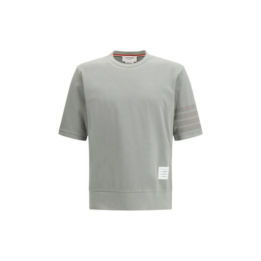 Thom Browne Gray Cotton Sportswear 1,1728,2,3,4,72470364320,Clothing,Gray,Men,New with tags,Sportswear - Clothing,T-Shirts - Clothing,T-Shirts - Sportswear - Clothing,Thom Browne