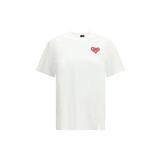 PINKO White Cotton T-Shirt1728,72470364320,Clothing,L,M,New with tags,PINKO,S,T-Shirts - Clothing,White,Women,XS