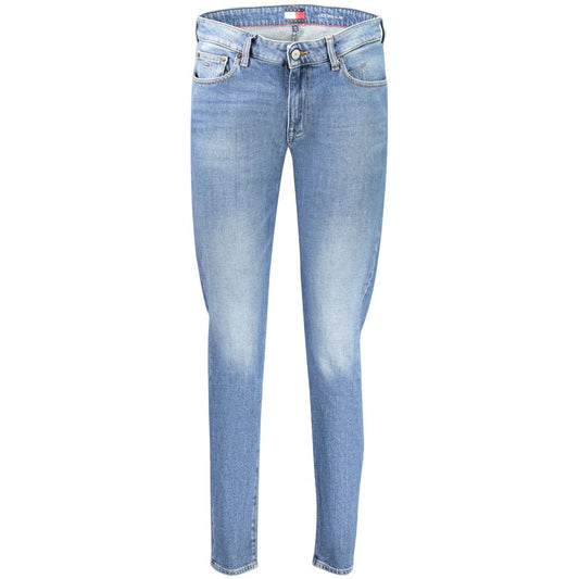 Tommy Hilfiger Blue Cotton Women's Slim Jeans 1728,67403481248,Blue,Clothing,Jeans Denim - Clothing,New with tags,Slim Fit Jeans - Jeans Denim - Clothing,Tommy Hilfiger,W25 | L32,W26 | L32,W27 | L32,W28 | L32,W29 | L32,W30 | L32,W31 | L32,Women
