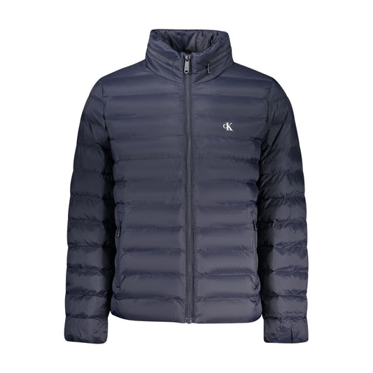 Calvin Klein Blu Poliammide Men's Jacket 1728,67403481248,Blue,Calvin Klein,Clothing,Coats - Jackets & Coats - Clothing,Jackets & Coats - Clothing,L,M,Men,New with tags,S,XL,XXL