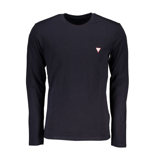 Guess Jeans Blu Cotton Men T-Shirt 1728,67403481248,Blue,Clothing,Guess Jeans,Long Sleeve - T-Shirts - Clothing,Men,New with tags,S,Sportswear - Clothing,T-Shirts - Clothing
