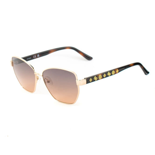 Guess Gold Metal Sunglasses 1728,67434610848,Accessories,Glasses and Sunglasses - Accessories,Gold,Guess,New with tags,Sunglasses - Glasses and Sunglasses - Accessories,Women
