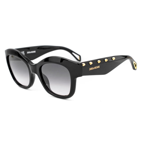 Zadig & Voltaire Black Acetate Sunglasses 1728,67434610848,Accessories,Black,Glasses and Sunglasses - Accessories,New with tags,Sunglasses - Glasses and Sunglasses - Accessories,Women,Zadig & Voltaire