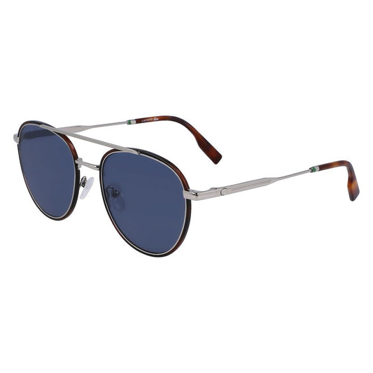 Lacoste Gray Metal Sunglasses 1728,67434610848,Accessories,Glasses and Sunglasses - Accessories,Gray,Lacoste,Men,New with tags,Sunglasses - Glasses and Sunglasses - Accessories