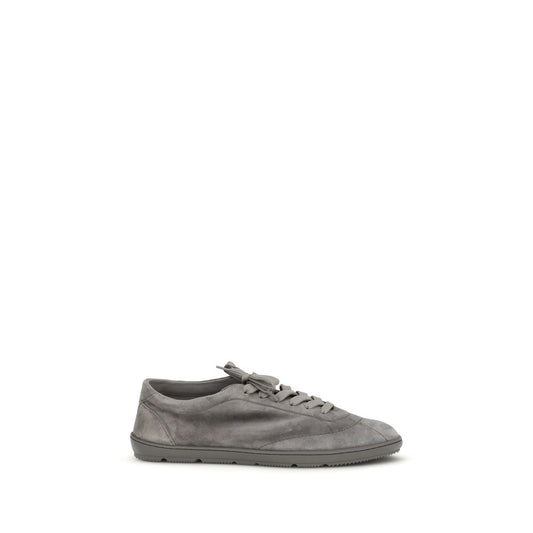 Brunello Cucinelli Gray Calf Leather Bos Taurus Low Top Sneakers 1728,72470364320,Brunello Cucinelli,EU40.5/US7.5,EU41.5/US8.5,EU41/US8,EU42.5/US9.5,EU42/US9,EU44/US11,EU45/US12,Gray,Low Tops - Sneakers - Shoes,Men,New with tags,Shoes,Sneakers - Shoes