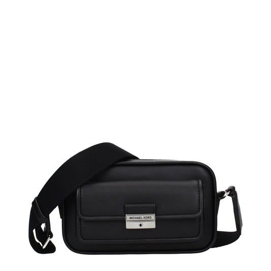 Michael Kors Black Leather Crossbody Bag 1728,75667636384,Bags,Black,Crossbody Bags - Bags,Michael Kors,New with tags,Women
