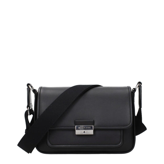 Michael Kors Black Leather Crossbody Bag 1728,75667636384,Bags,Black,Crossbody Bags - Bags,Michael Kors,New with tags,Women