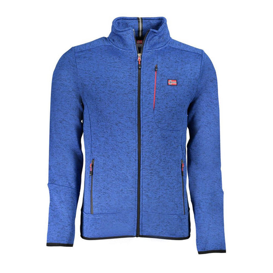 Norway 1963 Blu Polyester Men Sweatshirt 1728,67403481248,Blue,Clothing,L,M,Men,New with tags,Norway 1963,Sweaters - Clothing,Sweatshirts - Sweaters - Clothing,XL,XXL