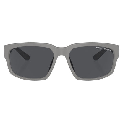 Armani Exchange Gray Resin Sunglasses