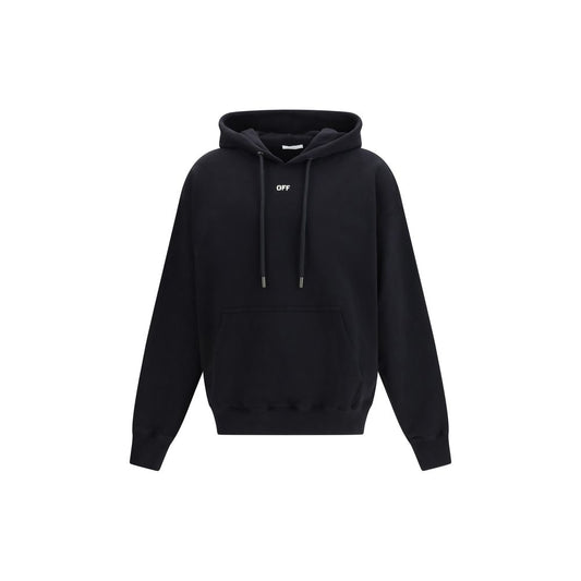 Off-White Black Cotton Sweatshirt 1728,72470364320,Black,Clothing,L,M,Men,New with tags,Off-White,S,Sweaters - Clothing,Sweatshirts - Sweaters - Clothing,XL,XXL
