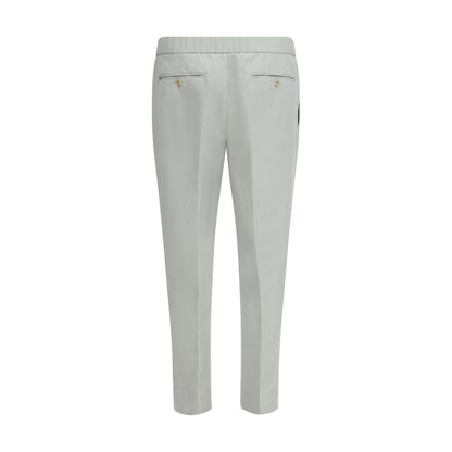 Brioni White Linen Casual Pants 1728,72470364320,Brioni,Casual Pants - Pants - Clothing,Clothing,IT50 | L,Men,New with tags,Pants - Clothing,White
