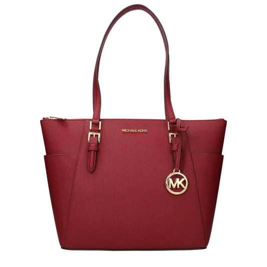 Michael Kors Red Leather Shoulder Bag 1728,75667636384,Bags,Michael Kors,New with tags,Red,Shoulder Bags - Bags,Women