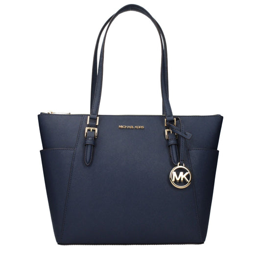 Michael Kors Blue Leather Shoulder Bag 1728,75667636384,Bags,Blue,Michael Kors,New with tags,Shoulder Bags - Bags,Women