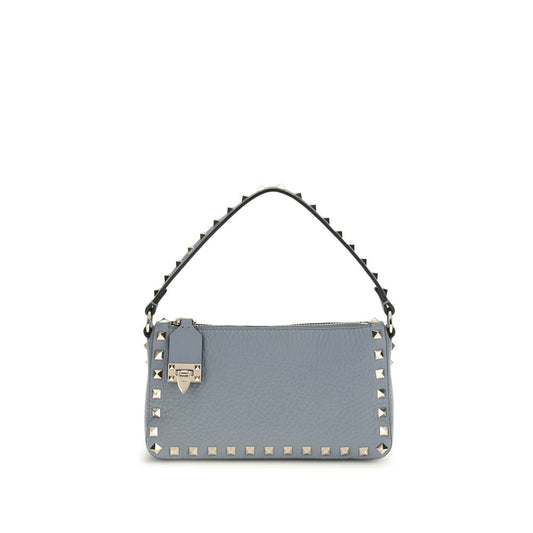 Valentino Garavani Blue Calf Leather Bos Taurus Shoulder Bag 1728,72470364320,Bags,Blue,New with tags,Shoulder Bags - Bags,Valentino Garavani,Women