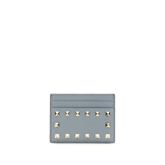 Valentino Garavani Blue Calf Leather Bos Taurus Wallet 1728,72470364320,Accessories,Blue,New with tags,Valentino Garavani,Wallets - Accessories,Wallets - Wallets - Accessories,Women