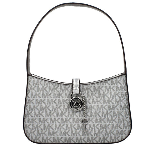 Michael Kors Gray Fabric Handbag 1728,75667636384,Bags,Gray,Handbags - Bags,Michael Kors,New with tags,Women