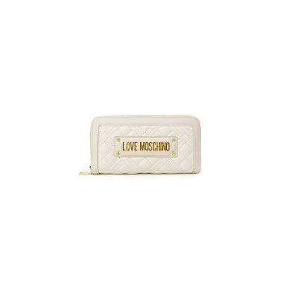 Love Moschino Beige Polyethylene Wallet 1728,71956299936,Accessories,Beige,Love Moschino,New with tags,Wallets - Accessories,Wallets - Wallets - Accessories,Women