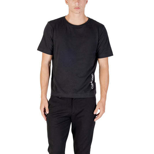 Calvin Klein Sport Black Cotton T-Shirt 1728,71956299936,Black,Calvin Klein Sport,Clothing,IT44 | S,IT46 | M,IT48 | L,IT52 | XL,Men,New with tags,Sportswear - Clothing,T-Shirts - Clothing,T-Shirts - T-Shirts - Clothing,Tops - Sportswear - Clothing