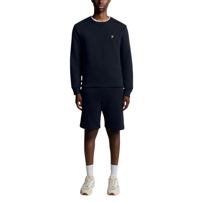 Lyle & Scott Blue Cotton Sweatshirt 1728,71956299936,Blue,Clothing,IT52 | XL,Lyle & Scott,Men,New with tags,Sportswear - Clothing,Sweatshirt - Sportswear - Clothing