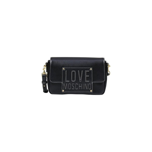 Love Moschino Black Polyethylene Handbag 1728,71956299936,Bags,Black,Handbags - Bags,Love Moschino,New with tags,Women