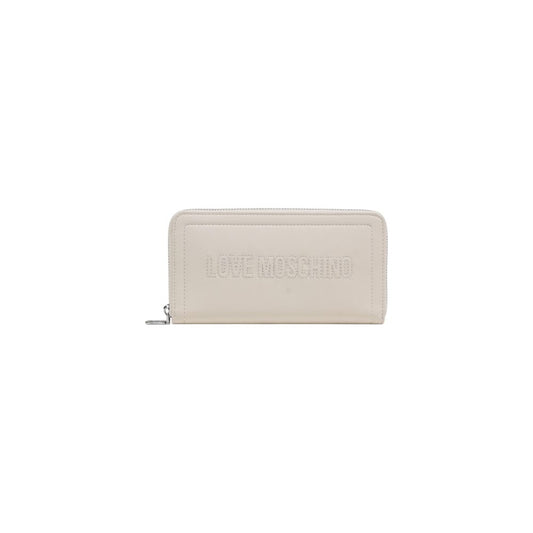 Love Moschino Beige Polyethylene Wallet 1728,71956299936,Accessories,Beige,Love Moschino,New with tags,Wallets - Accessories,Wallets - Wallets - Accessories,Women