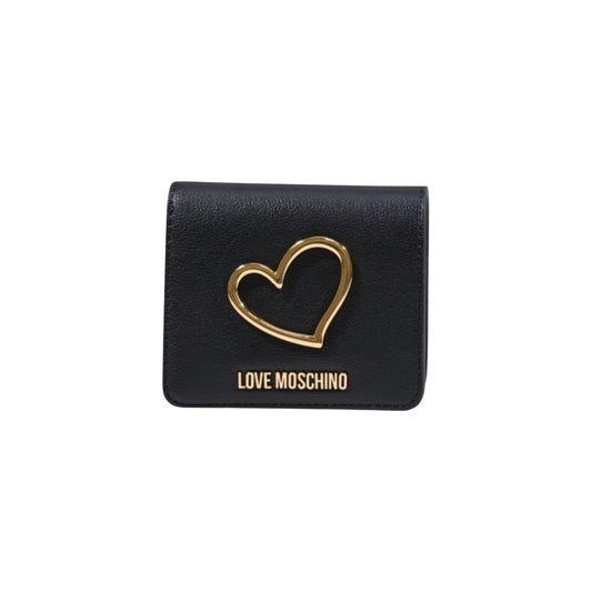 Love Moschino Black Polyethylene Wallet 1728,71956299936,Accessories,Black,Love Moschino,New with tags,Wallets - Accessories,Wallets - Wallets - Accessories,Women