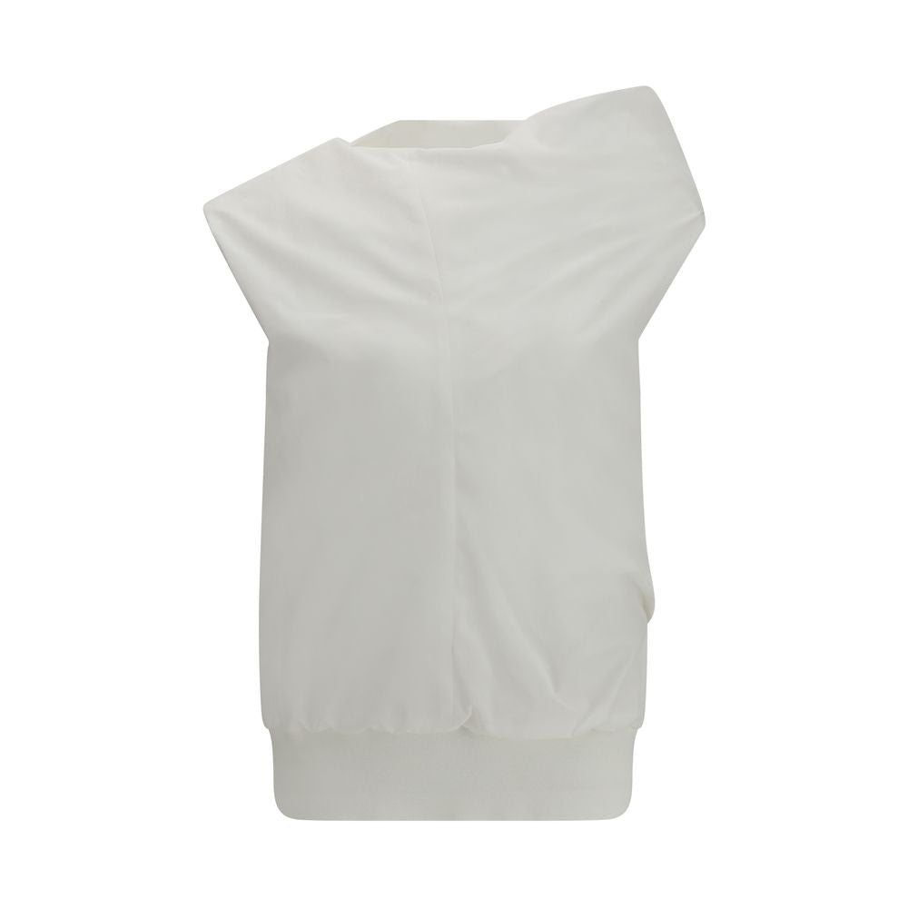 Sacai White Polyester Blouse