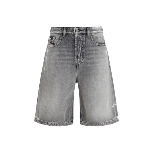 Diesel Gray Cotton Bermuda Shorts 1728,26,27,72470364320,Bermuda - Shorts - Clothing,Clothing,Diesel,Gray,New with tags,Shorts - Clothing,W24,Women