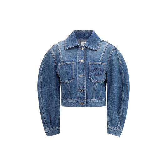 Givenchy Blue Cotton Denim Jacket 1728,72470364320,Blue,Clothing,Denim Jackets - Jackets & Coats - Clothing,Givenchy,IT36 | XS,IT40 | M,Jackets & Coats - Clothing,New with tags,Women
