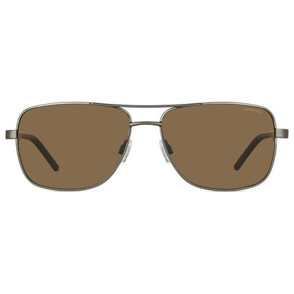 Polaroid Blue Metal Sunglasses