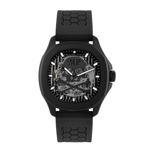 Philipp Plein Black Synthetic Sport Watch 1728,67434610848,Accessories,Black,Men,New with tags,Philipp Plein,Sport Watches - Watches - Accessories,Watches - Accessories