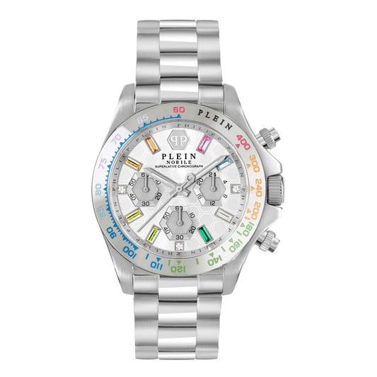 Philipp Plein Gray Stainless Steel Dress Watch 1728,67434610848,Accessories,Dress Watches - Watches - Accessories,Gray,New with tags,Philipp Plein,Watches - Accessories,Women