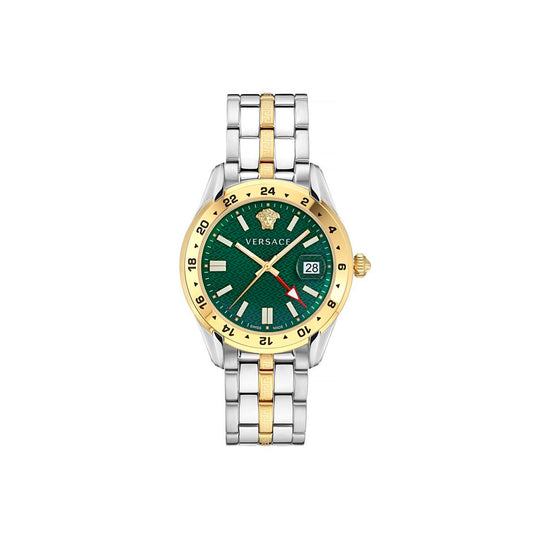 Versace Gray Stainless Steel Dress Watch 1728,67434610848,Accessories,Dress Watches - Watches - Accessories,Gray,Men,New with tags,Versace,Watches - Accessories