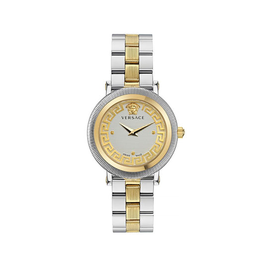 Versace Gray Stainless Steel Dress Watch 1728,67434610848,Accessories,Dress Watches - Watches - Accessories,Gray,New with tags,Versace,Watches - Accessories,Women